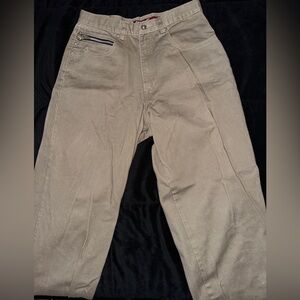 Pelle Pelle X Marc Buchanan Logo Embroidery Wide Khaki Size 34